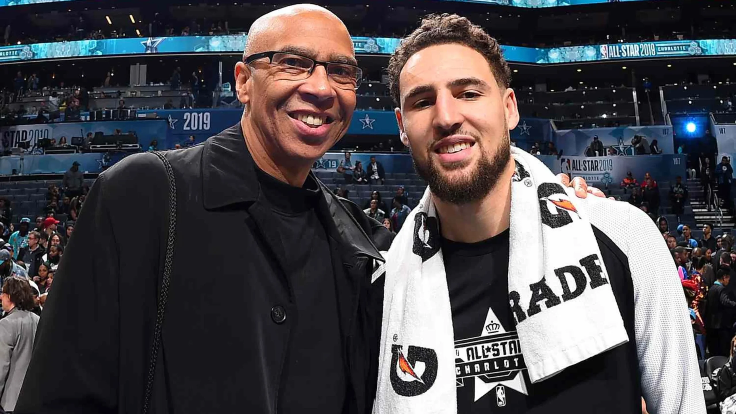 Mychal Thompson & Klay Thompson